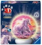 Ravensburger Puzzle 3D - Lovak a tengerparton éjjeli fény - Ajánlott: 10-99 éves korig unisex (32342) (32342)