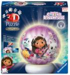 Ravensburger Puzzle 3D - Gabi babaháza éjjeli fény - Ajánlott: 10-99 éves korig unisex (32351) (32351)