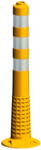 Evelux Elhajló oszlop 75 cm - sárga - TPE - aljzatos - Evelux (22051 UB R)