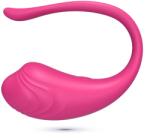 Crushious Ou Vibrator Tamago, Remote Control, 9 Moduri Vibratii, Silicon, USB, Roz