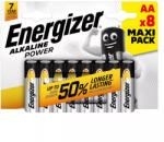 Energizer LR6AP-BP8 Alkaline Power alkáli ceruzaelem, AA, 1, 5 V