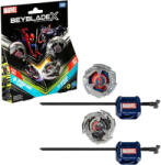 Hasbro Beyblade X Marvel Pókember 3-60F vs. Venom 3-80N pörgettyű készlet kilövővel (G0288) - jatekbirodalom