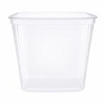  Műanyag tál, tetőzhető, 1000 ml, 25 db "Svéd (KHMU362) - iroda24