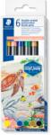 STAEDTLER Акварелни флумастри Staedtler DJ, двувърхи, 6 цвята, AUSTRALIA (34188-А-AUSTRALIA)