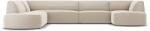 Windsor & Co Coltar in forma de U cu 7 locuri Sao cu tapiterie din catifea (WIN_RUL_44_F1_SAO1)