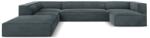 Windsor & Co Coltar in forma de U cu 6 locuri Madame cu tapiterie din tesatura structurala (WIN_UL_134_F1_MADAME5)