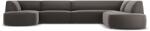 Windsor & Co Coltar in forma de U cu 7 locuri Sao cu tapiterie din catifea (WIN_RUR_44_F1_SAO7)