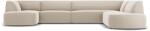 Windsor & Co Coltar in forma de U cu 7 locuri Sao cu tapiterie din catifea (WIN_RUR_44_F1_SAO1)