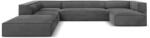 Windsor & Co Coltar in forma de U cu 6 locuri Madame cu tapiterie din tesatura structurala (WIN_UL_134_F1_MADAME7)