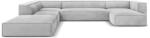Windsor & Co Coltar in forma de U cu 6 locuri Madame cu tapiterie din tesatura structurala (WIN_UL_134_F1_MADAME6)