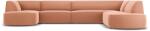 Windsor & Co Coltar in forma de U cu 7 locuri Sao cu tapiterie din catifea (WIN_RUR_44_F1_SAO5)