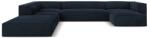 Windsor & Co Coltar in forma de U cu 6 locuri Madame cu tapiterie din tesatura structurala (WIN_UL_134_F1_MADAME4)