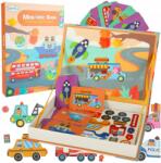 Artemis Mágneses puzzle Puzzle Oktató könyv Tábla Mágnesek Montessori (IK-KX5428)