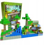 Skibi Store Mágneses építőkockák Pixelek Mágnesek Falu Egyedi 400 db (Bloki Puzzle Klocki Dla Dziecka Zabawa)