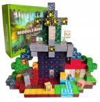 Skibi Store Mágneses építőkockák Pixelek Mágnesek Egyedi 200 db (Bloki Puzzle Klocki Dla Dziecka Zabawa)
