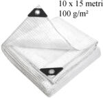 GWD Prelata impermeabila 10x15 m, polietilena 100 g/mp, inele montare, rezistenta la inghet (10.100.1015)