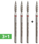 2M Beauty Set 3+1 gratis - bit diamant - flacara fina 125