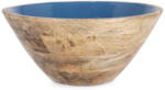 Bizzotto Bol lemn mango maro email albastru ø30, 5x14h (0550912Bdeco) Castron