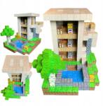 Skibi Store Mágneses építőkockák Pixelek Mágnesek Falu Egyedi 538db (Bloki Puzzle Klocki Dla Dziecka Zabawa)