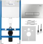 Rea Cadru WC incastrat Rea cu clapeta HD crom periat (KPL-E0635)