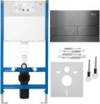 Rea Cadru WC incastrat K011A-Q Rea cu clapeta, titan (KPL-E0632)