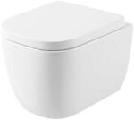 Rea Vas WC suspendat Rea Cubik Mini Tornado alb (REA-C6539)