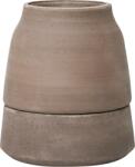 Bergs Potter Ghiveci cu autoirigare pentru ierburi aromatice Viva 12 cm, gri (VIG12S)