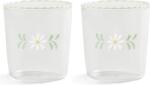 &K Amsterdam Pahare Flora 300 ml, albe, 2 buc (361-01) Pahar