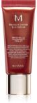 Missha M Perfect Cover BB krém nagyon magas UV védelemmel kis csomagolás árnyalat No. 27 Honey Beige SPF 42/PA+++ 20 ml