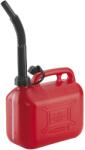 Tecomec Canistră TECOMEC® Roșie 5 Litri cu Ștuț Flexibil de Turnare, pentru Benzină și Amestec Carburant (51709022)