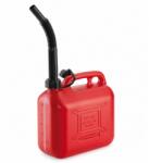Tecomec Canistră TECOMEC® Roșie 10 Litri cu Ștuț Flexibil de Turnare, pentru Benzină și Amestec Carburant (51709023)