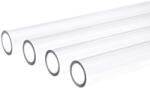Alphacool Pachet 4 bucati tub rigid Alphacool Eisrohr 13/10mm PETG HardTube 80cm, transparent, 80cm, 18512