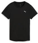PUMA W TAD ESSENTIAL CREW TEE Black Női póló L