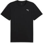 PUMA M TAD Ess Poly Texture Tee Black Férfipóló L