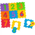 Big Steps 9 darabos számozott habszivacs puzzle játszószőnyeg cipzáros táskában (BIGS-192826) - jatekbirodalom