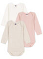 Petit Bateau Bébi body LOT 3 BODY Sokszínű 6 hónapos