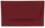 KASKAD Boríték névjegy 73x111mm Curios metál 120gr-os papír, enyvezett záródás, Vörös, Red Iacquer 89 (00589)