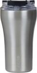  Thermo bögre 380ml Rozsdamentes acél szívószál légmentesen záródó ezüst kávéscsésze (15572464547)