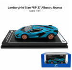 KINSMART Macheta Lamborghini Sian FKP 37 Albastru Uranus, scara 1: 64, Kinsmart, Hypercar League Collection (2906)