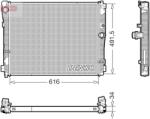 DENSO Radiator, racire motor DENSO DRM05079 (DRM05079) - fixbox