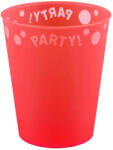  Red, Piros micro prémium műanyag pohár 250 ml (PNN96197) - kreativjatek