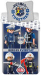  Playmobil Heroes ágyneműhuzat 140x200 cm, 70x90 cm (JFK067978) - kreativjatek