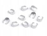 Stoklasa Rozsdamentes acél nyakkendő medálhoz, platina, 5x10 mm, 10 db (930602_276182_153794)