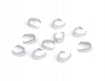 Stoklasa Rozsdamentes acél nyakkendő medálhoz, platina, 4x8 mm, 10 db (930602_276181_153794)
