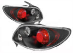 Sonar Faruri spate pentru Peugeot 206 Negru 1998-2007 2buc 0008718 (0008718)