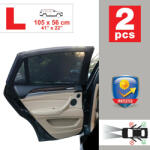 Car+ Umbrele laterale auto 105x56cm 2 buc 0020466 (0020466)