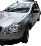 Hermès Bare De Acoperiș Oțel Pentru Nissan Qashqai 2007-2014 Set Cu Picioare Negre MPNQASHQAI17 (ΜΠ.NQASHQAI.17)