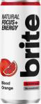 Brite Natural Energiaital Vérnarancs, Szénsavas Energiaital, Vérnarancs, 330 ml