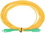 Extralink Patch Cord FO Extralink EX. 1520, SC/APC - SC/APC, 10 m, Yellow (EX.1520) - flax