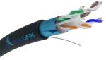 Extralink Cablu de retea Extralink EX. 10079, F/UTP, Cat. 6, 305 m, Black (EX.10079) - flax
